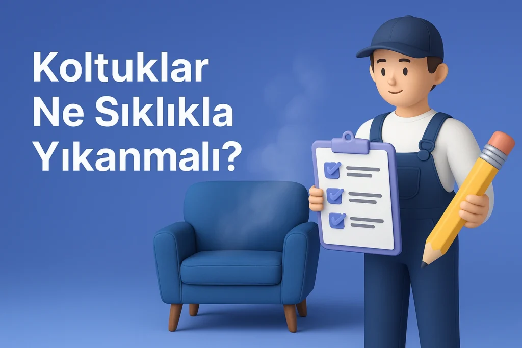 Koltuklar Ne Sıklıkla Yıkanmalı?