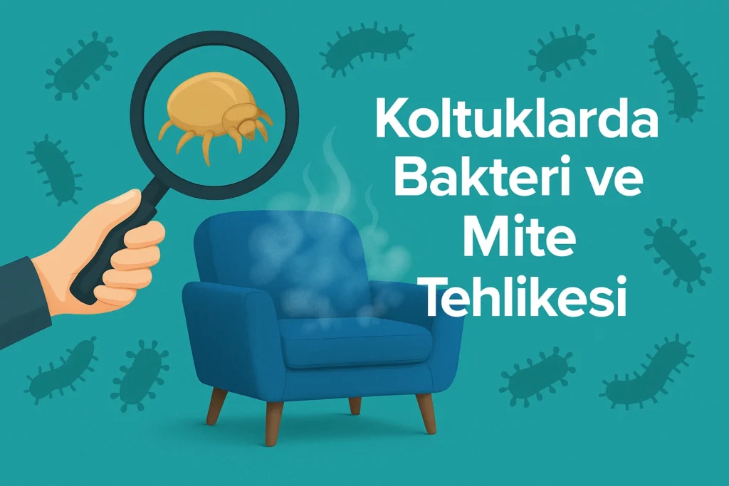 Koltuklarda Bakteri ve Mite Tehlikesi