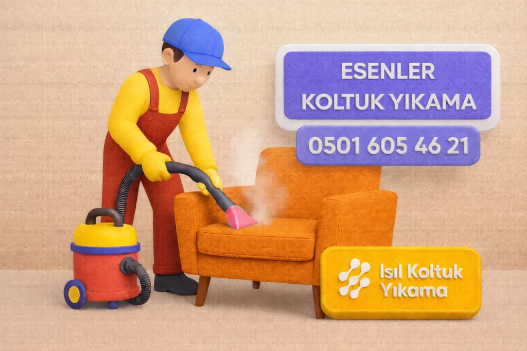 Esenler Koltuk Yıkama Hizmeti